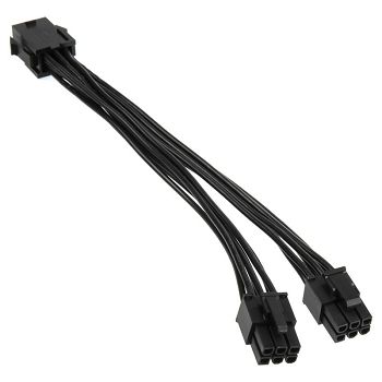 Kolink Adapter 6-Pin-PCIe auf 2x 6-Pin-PCIe-Stecker, schwarz, 15cm PGW-AC-KOL-050