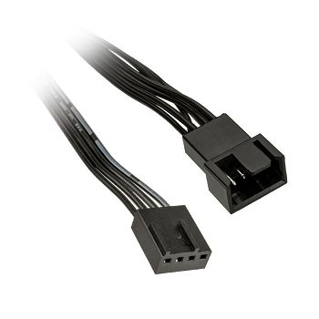 Kolink 4-Pin PWM Verlängerung 30 cm - schwarz PGW-AC-KOL-017