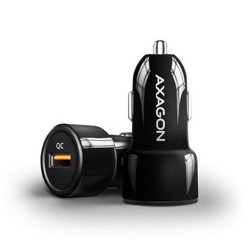 AXAGON PWC-QC car charger, 1x USB-A QC 3.0, 19.5 W, CL plug - black PWC-QC