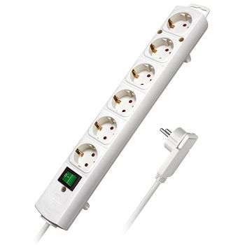 Brennenstuhl Comfort-Line Plus power strip, 6-way - white 1153320100