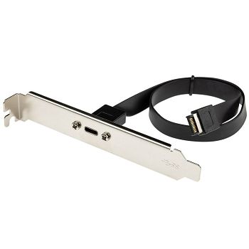 InLine slot cover USB Type-C to USB 3.1 front panel Key-A internal, 0.3 m 33446G