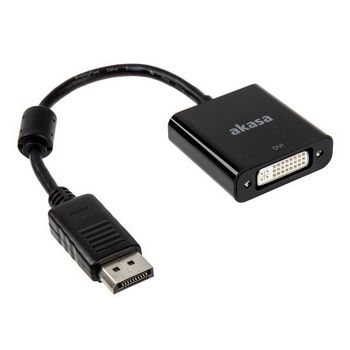 Akasa DisplayPort adapter (active) to DVI - black AK-CBDP15-20BK