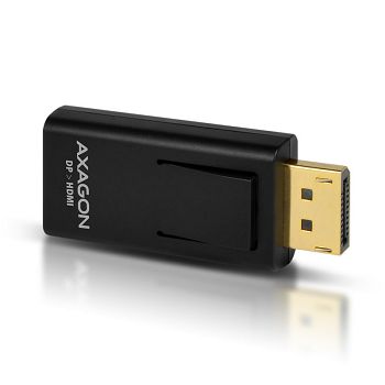 AXAGON RVD-HI, DisplayPort auf HDMI Reduction / Mini Adapter, Full HD - schwarz RVD-HI