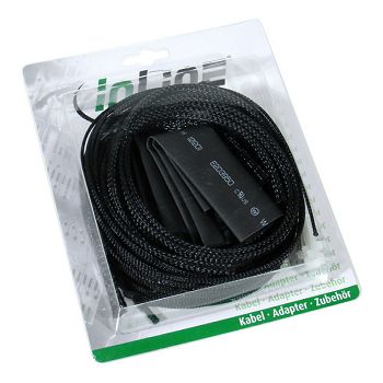 InLine cable hose set - black 00870S