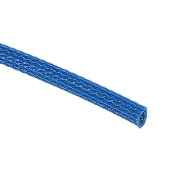 Techflex Flexo PET Sleeve 6mm - blue, 1m PTN0.25-BL