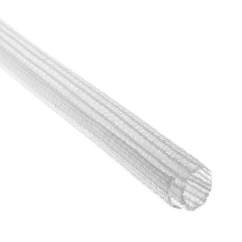 Techflex F6 Sleeve 12,7mm - transparent/weiß, 1m F6N0.50-CW