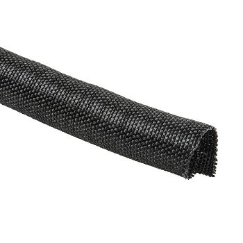 Techflex F6 Woven Wrap Sleeve 19,1mm - schwarz, 1m F6W0.75BK