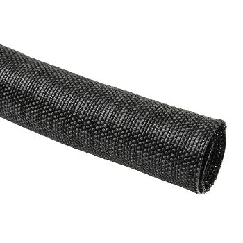 Techflex F6 Woven Wrap Sleeve 25,4mm - schwarz, 1m F6W1.00BK