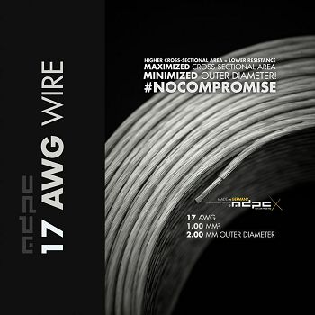 MDPC-X Schaltlitze 17-AWG Transparent, 1m WI-17AWG-TX