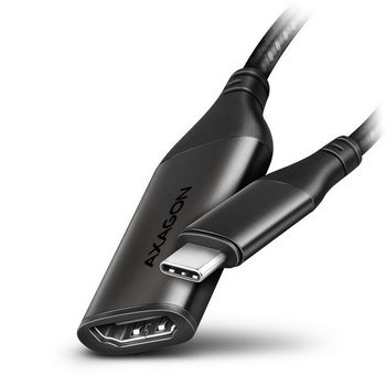 AXAGON RVC-HI2M USB-C to HDMI 2.0 Adapter, 4K/60Hz, Aluminum - 25 cm RVC-HI2M