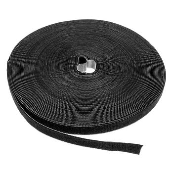 LABEL THE CABLE PRO Roll Dual Klettbandrolle 25m - schwarz PRO 1210