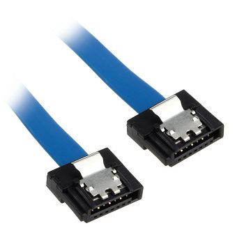 Akasa Proslim SATA 3 Kabel 50cm gerade - blue AK-CBSA05-50BL