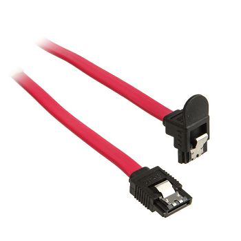 InLine SATA III (6Gb/s) Kabel gewinkelt, rot - 0,3m 27303W