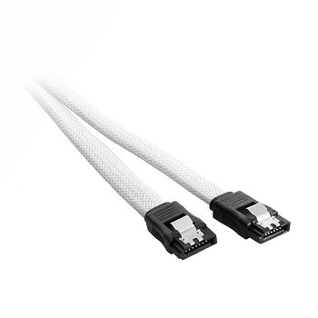 CableMod ModMesh SATA 3 Cable 30cm - weiß CM-CAB-SATA-N30KW-R