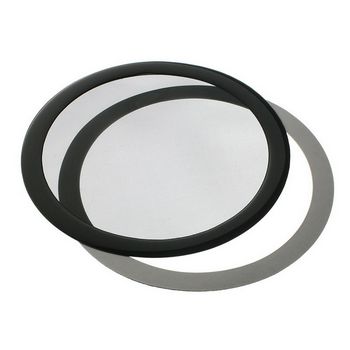 DEMCiflex dust filter 200mm, round - black/black DF0020