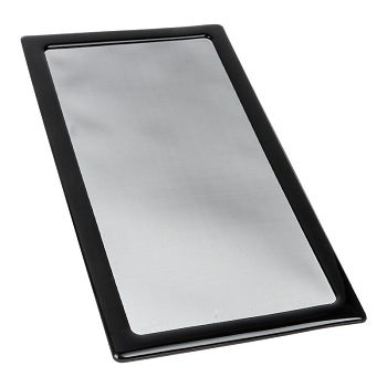 Demciflex Staubfilter 240mm x 120mm - schwarz/schwarz DF0032