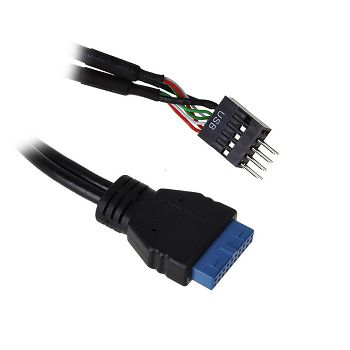 InLine Adapter intern USB 3.0 zu intern USB 2.0 - 15cm 33446I