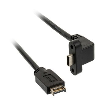 Streacom Typ-C USB 3.1 Gen2 Kabel, 400mm ST-USB-E2C-400