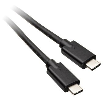 InLine USB 3.2 Gen.2 Kabel, USB Typ-C Stecker/Stecker, schwarz - 0,5m 35706A