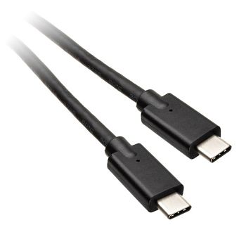 InLine USB 3.2 Gen.2 Kabel, USB Typ-C Stecker/Stecker, schwarz - 1,5m 35704A