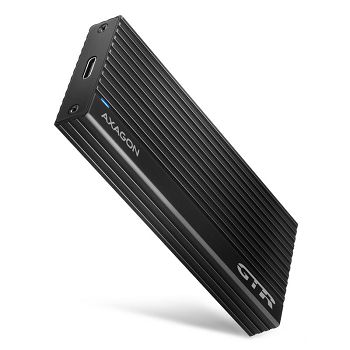 AXAGON EEM2-GTR externes Gehäuse für M.2 SSDs USB-C 3.2 Gen 2, schwarz EEM2-GTR