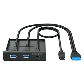 Graugear Multi front panel with USB hub G-MP01