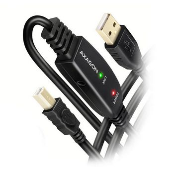 AXAGON ADR-215B aktives USB 2.0 Verbindungskabel, USB-A auf USB-B - 15m ADR-215B