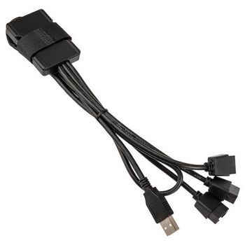 Lian Li PW-U2TPAB USB Hub - black PW-U2TPAB