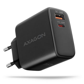 AXAGON ACU-PQ45 QC 3.0, 4.0 / AFC / FCP / PPS / PD, 45W, black ACU-PQ45