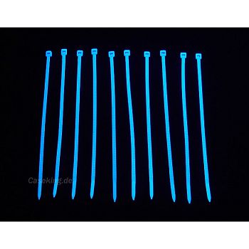Bitspower cable tie set 20 pieces 120mm - UV blue BP-UVCT-BL