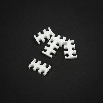 King Mod Service 6-Slot Kabelkamm 3mm klein - weiß - 5er Set ZUUV-175