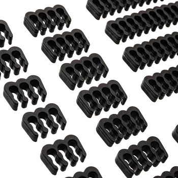 Akasa cable comb set - 3mm, black Ak-MX293