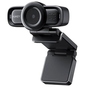 Aukey LM3 1080p Webcam, Autofokus - schwarz PC-LM3
