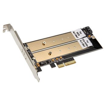 SilverStone SST-ECM24-ARGB - PCI-E Gen4 expansion card to M.2 (NGFF) - with cooler, ARGB SST-ECM24-ARGB