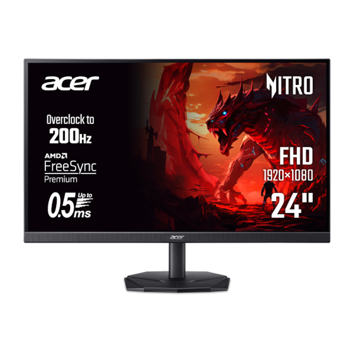 Acer Nitro KG24FX 23.8" IPS, 2xHDMI, DP, 200Hz