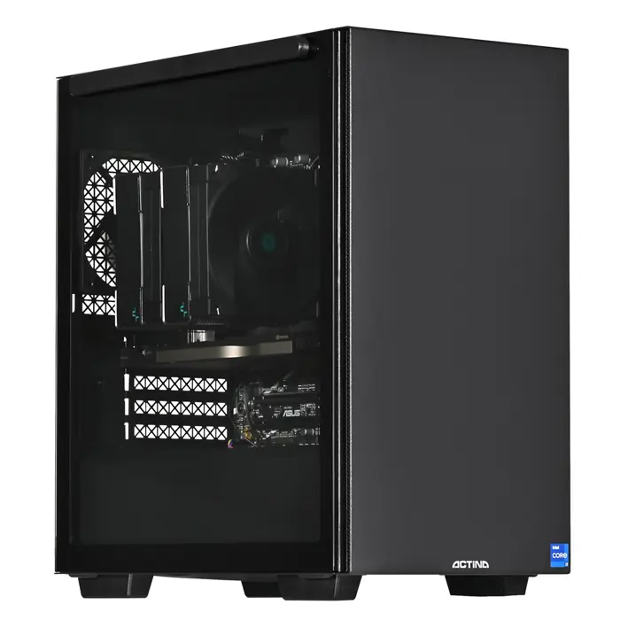Actina 5901443387466 workstation Intel® Core™ i7 i7-14700 32 GB DDR4-SDRAM 1 TB SSD NVIDIA RTX A4000 Windows 11 Pro Midi Tower Black