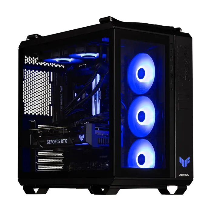 Actina 5901443411857 PC AMD Ryzen™ 7 9800X3D 32 GB DDR5-SDRAM 2 TB SSD NVIDIA GeForce RTX 5090 Midi Tower Black