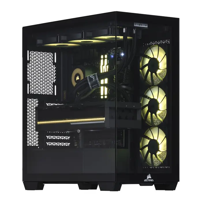 Actina 5901443413776 PC AMD Ryzen™ 9 7900X 64 GB DDR5-SDRAM 2 TB SSD NVIDIA GeForce RTX 5090 Midi Tower Black