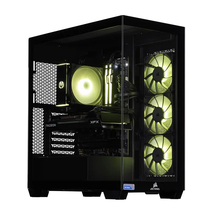 Actina 5901443413806 PC AMD Ryzen™ 7 8700F 32 GB DDR5-SDRAM 1 TB SSD AMD Radeon RX 7700 XT Midi Tower Black