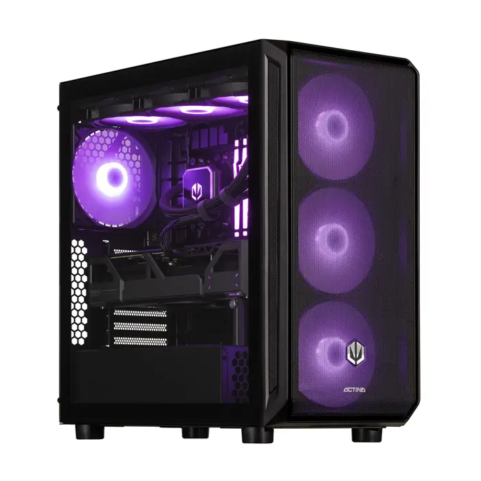 Actina 5901443415152 PC Intel® Core™ i7 i7-14700KF 32 GB DDR5-SDRAM 2 TB SSD NVIDIA GeForce RTX 5070 Ti Midi Tower Black