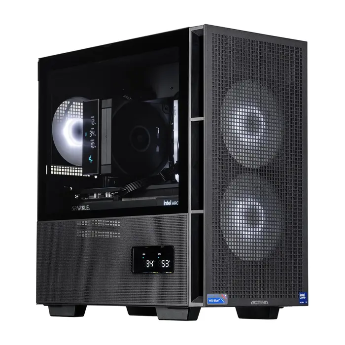 Actina 5901443436096 PC Intel Core Ultra 5 245KF 32 GB DDR5-SDRAM 1 TB SSD Intel Arc B580 Windows 11 Home Midi Tower Black