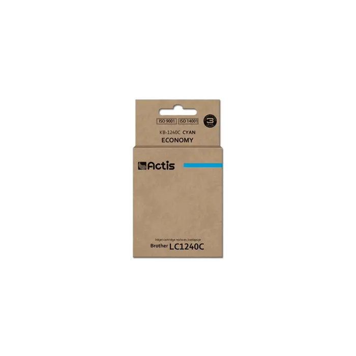 Actis KB-1240C ink (replacement for Brother LC1240C/LC1220C; Standard; 19 ml; cyan)
