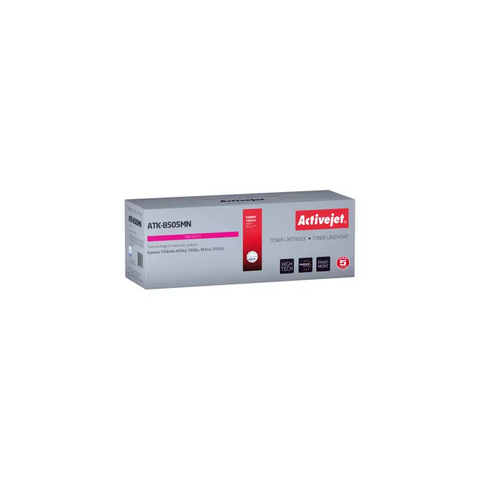 Activejet ATK-8505MN toner (replacement for Kyocera TK-8505M; Supreme; 20000 pages; magenta)