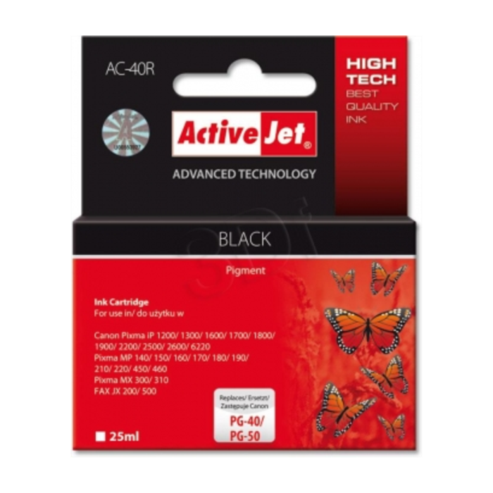 ActiveJet black ink Canon PG-40/50