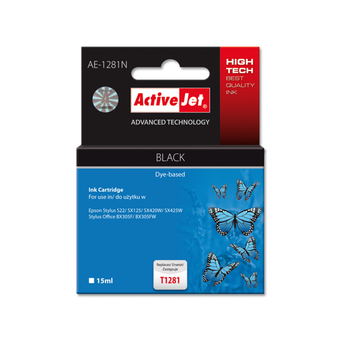ActiveJet black ink Epson T1281