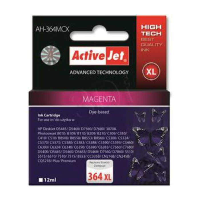 ActiveJet magenta ink HP CB324EE 364 XL