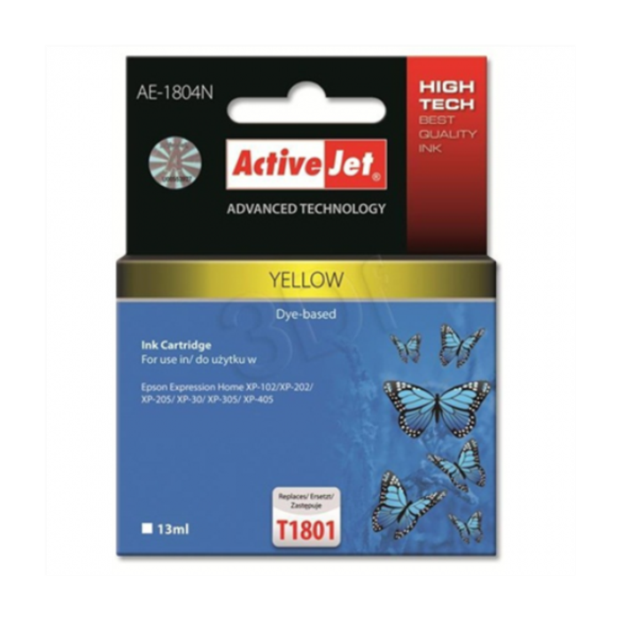 ActiveJet yellow ink Epson T1804