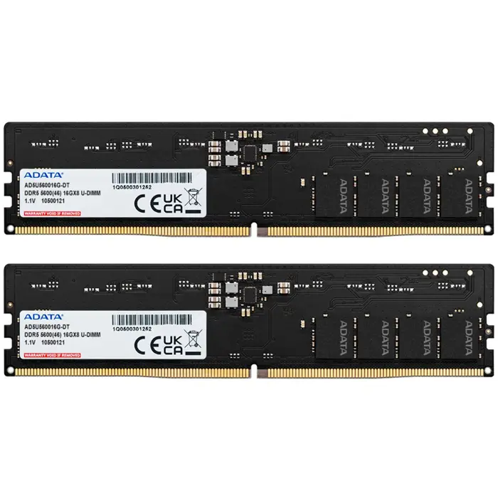ADATA 32GB DDR5-5600 Kit, RAM (AD5U560016G-DT, Premier Tray, XMP)