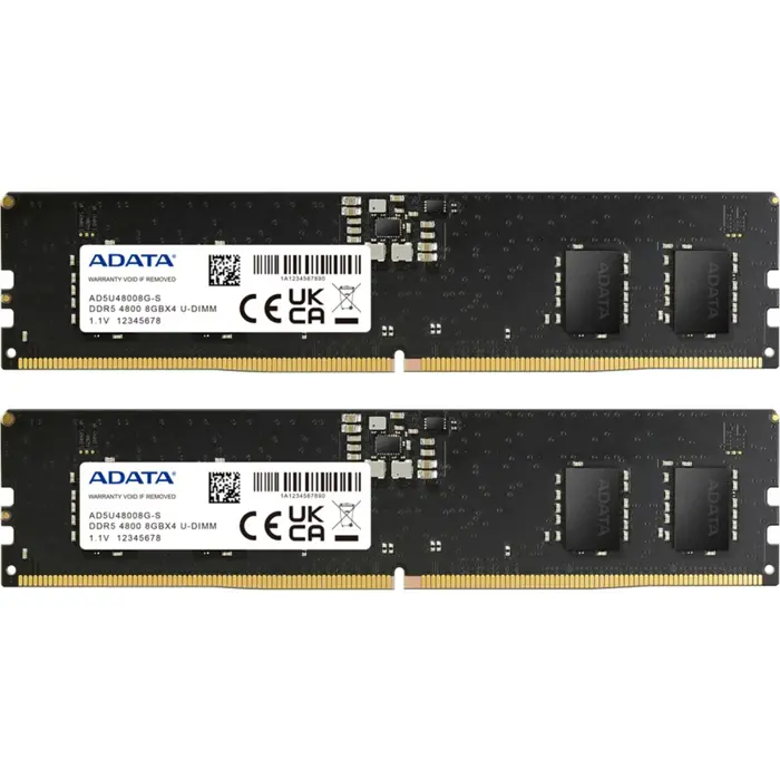 ADATA DDR5 - 16GB - 4800 - CL - 40 Premier Tray - Dual Kit