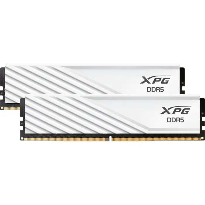 ADATA DDR5 - 32GB - 5600 - CL - 46 (2x 16 GB) dual kit, RAM (white, AX5U5600C4616G-DTLABWH, XPG Lancer Blade, INTEL XMP, AMD EXPO)